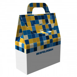 Beutelschachteln mit Tragegriff und Automatikboden