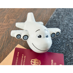 SQUEEZIES® Flugzeug Anti-Stress-Handtrainer