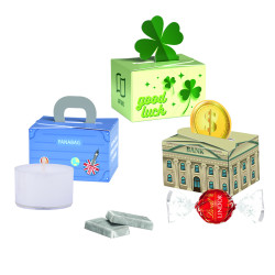 Geschenkbox Mini "Kleeblatt"