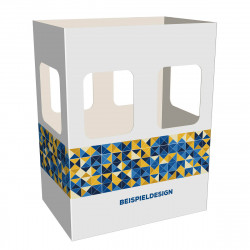 Karton-Bierkasten