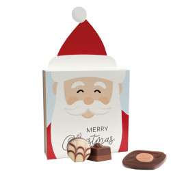 Lindt Pralinés Präsent im Werbeschuber - Weihnachten