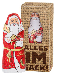 Lindt Weihnachtsmann 10 g in der Werbebox