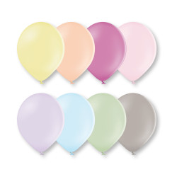 Luftballon „Pastell“, Größe L (ø ca. 33 cm)