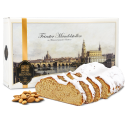 1000g Edler Mandelstollen im Geschenkkarton