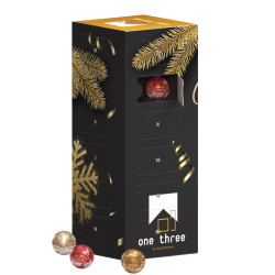 Minikugel Tower Adventskalender Lindt