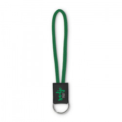 Kurzes, rundes Lanyard mit PVC Badge 