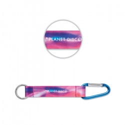 Karabiner mit sublimiertem Band