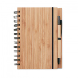BAMBLOC Notizbuch Bambusdeckel BAMBLOC Notizbuch Bambusdeckel