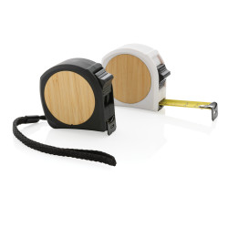 5m/19mm Maßband aus RCS recycelt. Kunststoff & Bambus