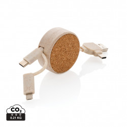 Kork und Weizen 6-in-1 Ladekabel Kork und Weizen 6-in-1 Ladekabel