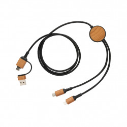 Ohio 6-in-1-Kabel aus RCS zertifiziert recyceltem Kunststoff Ohio 6-in-1-Kabel aus RCS zertifiziert recyceltem Kunststoff