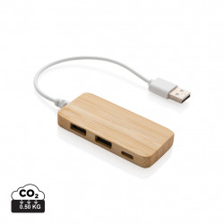 Bambus-Hub mit Type-C Bambus-Hub mit Type-C