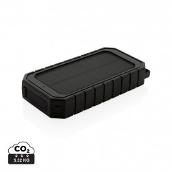 10.000 mAh Solar-Powerbank mit 10W Wireless aus RCS Plastik 10.000 mAh Solar-Powerbank mit 10W Wireless aus RCS Plastik