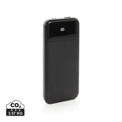 Turbopack 10000mAh Powerbank mit integr. Kabeln aus RCS rABS Turbopack 10000mAh Powerbank mit integr. Kabeln aus RCS rABS