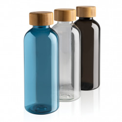 RCS rPET Flasche mit Bambus-Deckel RCS rPET Flasche mit Bambus-Deckel