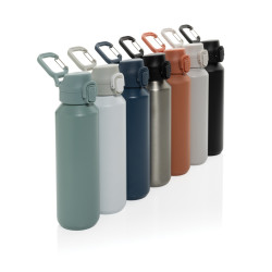 Via RCS Re-Steel Sportflasche mit Verschluss, 600ml Via RCS Re-Steel Sportflasche mit Verschluss, 600ml