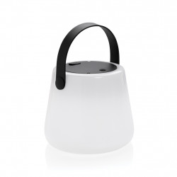 SolarGlow Außenleuchte aus RCS rec. Kunststoff mit USB-Lampe SolarGlow Außenleuchte aus RCS rec. Kunststoff mit USB-Lampe
