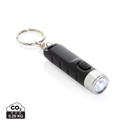 Globix USB Schlüsselanhänger-Taschenlampe aus RCS rABS Globix USB Schlüsselanhänger-Taschenlampe aus RCS rABS