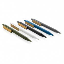 GRS rABS Stift mit Bambus-Clip GRS rABS Stift mit Bambus-Clip