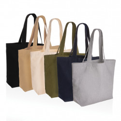 Impact Aware™ 240g/m² rcCanvas Shopper + Tasche, ungefärbt Impact Aware™ 240g/m² rcCanvas Shopper + Tasche, ungefärbt