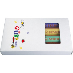 STABILO woody duo Farbstift 4er-Set