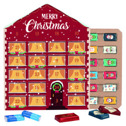 Täfelchen Adventskalender "Haus" Eco