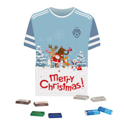 Täfelchen Adventskalender "Trikot"