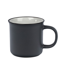 Vintage matt - Keramiktasse im Retro-Look