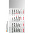 4-Monats-Kalender Mega 4 A Bestseller