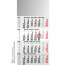 4-Monats-Kalender Mega 4 Post Bestseller