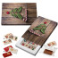 Schuber-Adventskalender mit Schoko-Naps mit individualisierbarem Standardmotiv