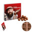 reinpapier® Mini-Adventskalender mit Schokoknusperkugeln