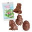 Flowpack mit Oster-Schoko-Figuren