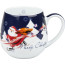 Könitz Porzellan Merry Christmas-Weihnachtsmann Tasse KC143 zusätzlich veredelbar