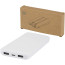 Adhil 10 W 10.000 mAh Powerbank aus recyceltem Kunststoff mit 2 integrierten Kabeln