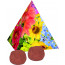 Pyramide Spitzenwachstum, bunte Blumenmischung