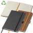 A5 Notizbuch mit recyceltem Ledereinband