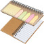 Haftnotiz Set mit Spiralblock