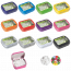 Scharnierblechdose mit Minties oder Fruchtherzchen, Digitaldruck