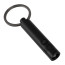Schlüsselanhänger mit wiederaufladbare LED Taschenlampe REEVES-PORTO LIGHT, schwarz