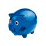 Transparentes Sparschwein TRUDY