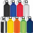 Trinkflasche aus Metall mit Karabinerhaken, 500ml