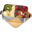 Brotzeitbox aus Aluminium mit Bambusdeckel  ALBA