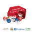 SÜßE PRÄSENTBOX „MAXI” - 10 Stück Lindt Lindor Pralinés (ca. 120 g)
