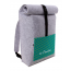 Individueller Rucksack CreaFelt Back, grau/weiß