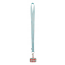 individuelles RPET Handyhalter-Lanyard Subyard Mobile RPET, weiß