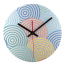 Wanduhr BeTime Alu D, silber