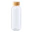 RPET-Trinkflasche Famboo, transparent/natur