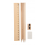 Bleistift Set Pelly, natur