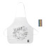 RPET Kinderschürze zum Bemalen Ecolo, weiß
